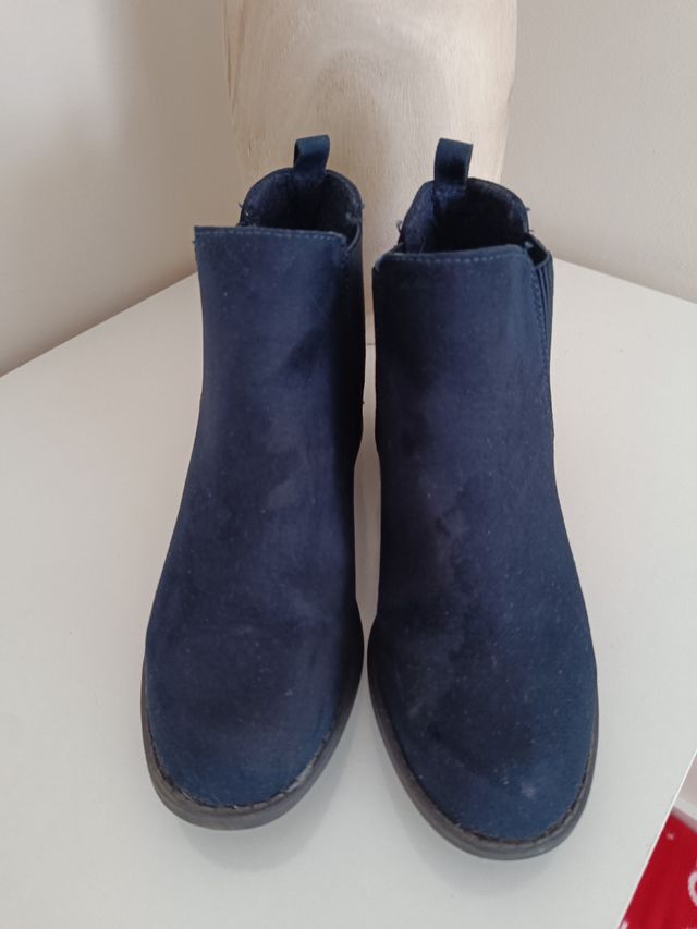 Botines azul marino