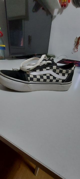 Zapatillas vans lona numero 35.5