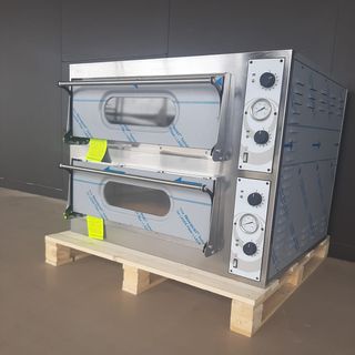 HORNO PARA PIZZA DE 2 CAMARAS. 4+4 DE 33cm