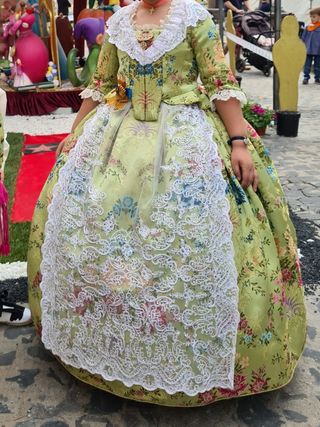 Traje fallera niña