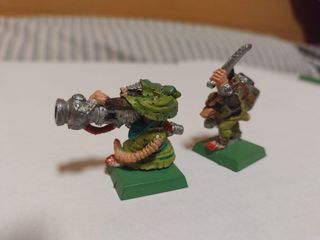 Lanzallamas disformidad Skaven Warhammer miniatura
