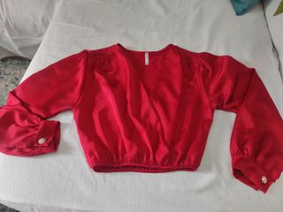 Camisa / blusa tipo seda