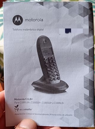 Teléfono digital inalambrico