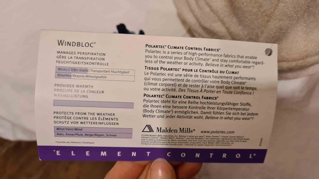 Berretto sportivo pile Polartec