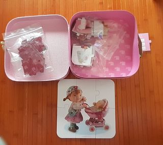 Puzzle evolutivo niñas Janod