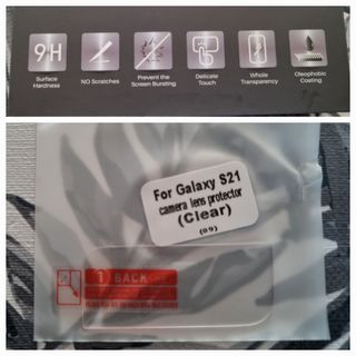 2 protezioni per fotocamere Samsung S21