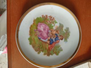 Plato decorativo porcelana