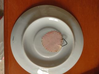 Plato decorativo porcelana