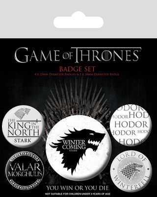 Game of Thrones badgepack