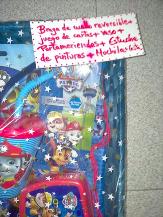 Cesta regalo patrulla canina