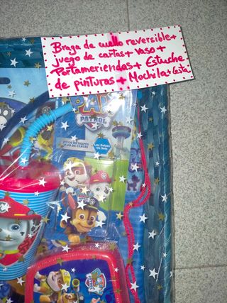 Cesta regalo patrulla canina