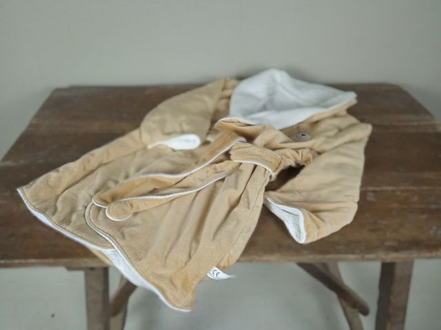 Albornoz Infantil color Marrón de algodón