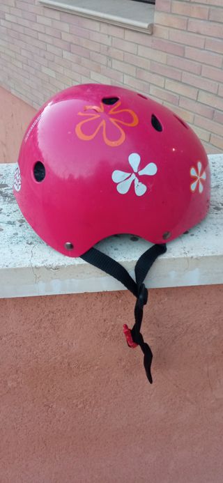 casco bici niña