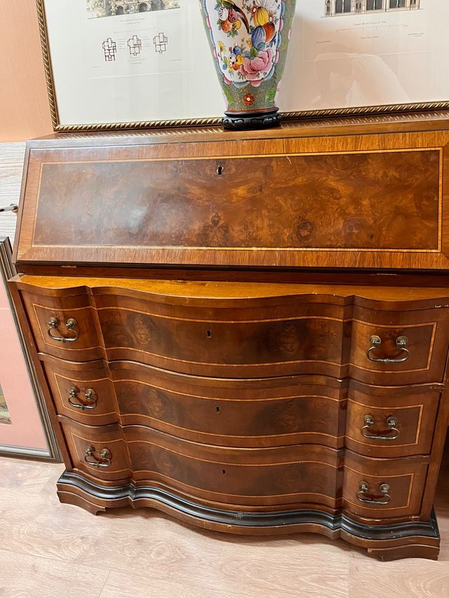 Cómoda escritorio madera maciza