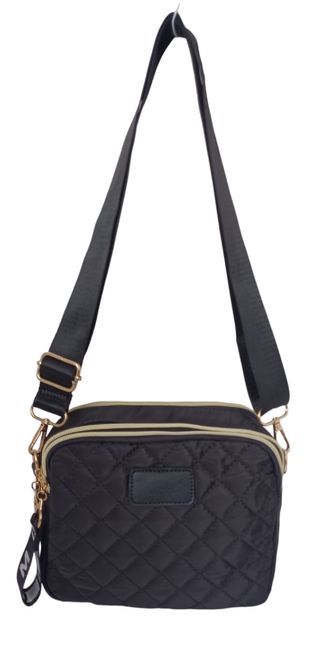 Bolso Bandolera Impermeable Ajustable Negro