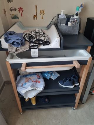 Mueble bañera cambiador 3x1