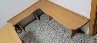 MESA COCINA Y BANCO RINCONERA