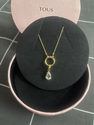 Cadena y colgante de TOUS en oro de 18kt