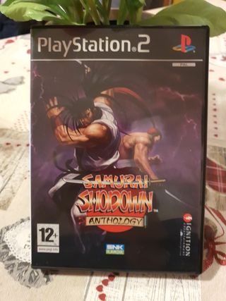 SAMURAI SHODOWN ANTOLOGY PS2 COPERTINA