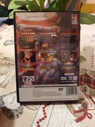 SAMURAI SHODOWN ANTOLOGY PS2 COPERTINA