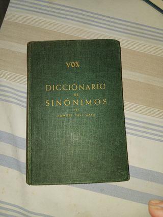 DICCIONARIO DE SINÓNIMOS