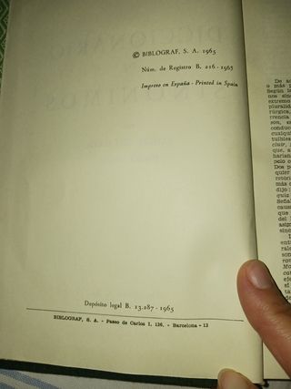 DICCIONARIO DE SINÓNIMOS