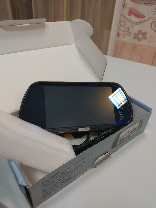Espejo retrovisor pantalla lcd