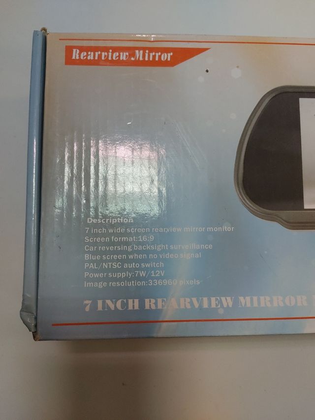 Espejo retrovisor pantalla lcd