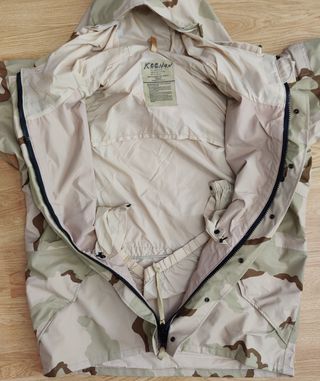 Parka para frio Militar USA Camuflaje Desierto