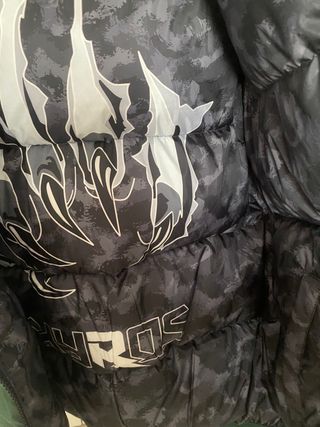 Cazadora plumas Hyros reversible Talla 16