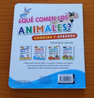 Libro ¿Qué comen los animales?