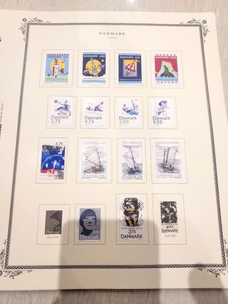 Dinamarca sellos 1996-2000