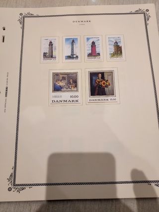Dinamarca sellos 1996-2000