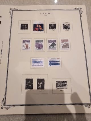Dinamarca sellos 1996-2000
