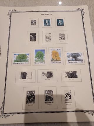 Dinamarca sellos 1996-2000