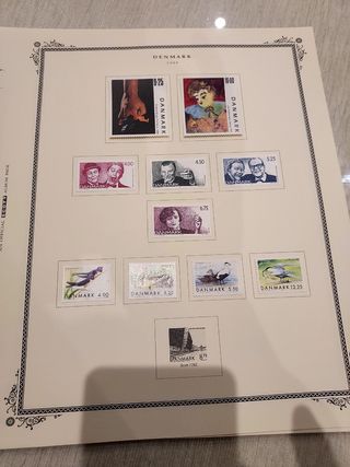 Dinamarca sellos 1996-2000