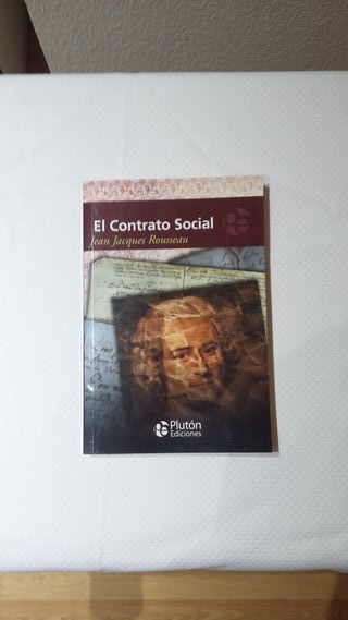 Libro El contrato social