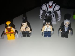 lote de figuras de lego marvel super heroes