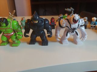lote de figuras de lego marvel super heroes