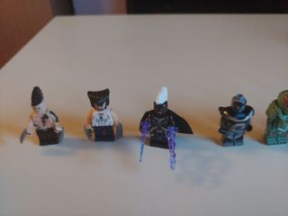 lote de figuras de lego marvel super heroes