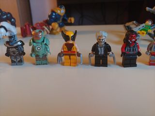 lote de figuras de lego marvel super heroes