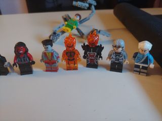 lote de figuras de lego marvel super heroes