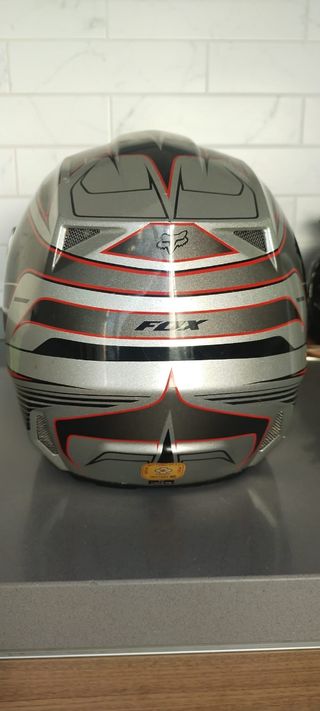 Casco Fox v2 y gafas fox