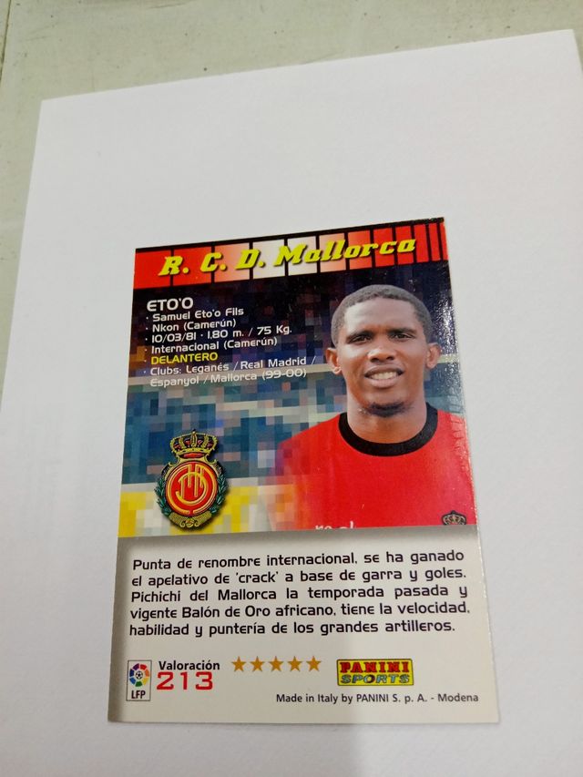 Megacracks 04/05 - 213 eto'o corregido