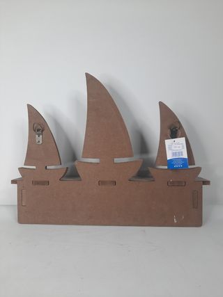 Estantería barcos perchero