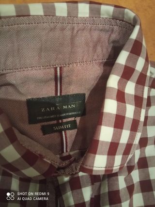 Camisa zara Man talla S