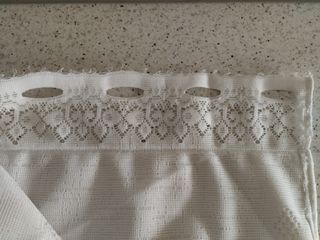 Cortina de cocina con cenefa