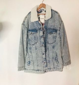 Cazadora larga Bershka