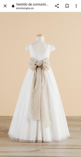 Vestido primera comunión