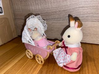 silvanian families ( carrito de bebe)